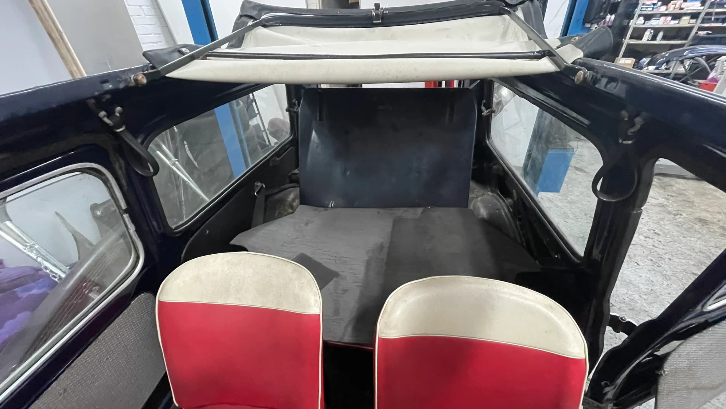 Fiat 500 Giardiniera Binnen